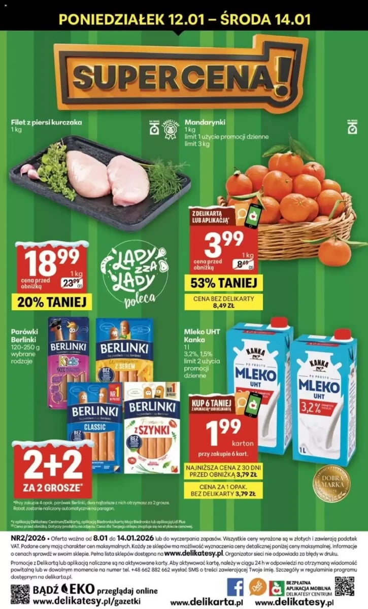 Strona 40 z gazetki Delikatesy Centrum