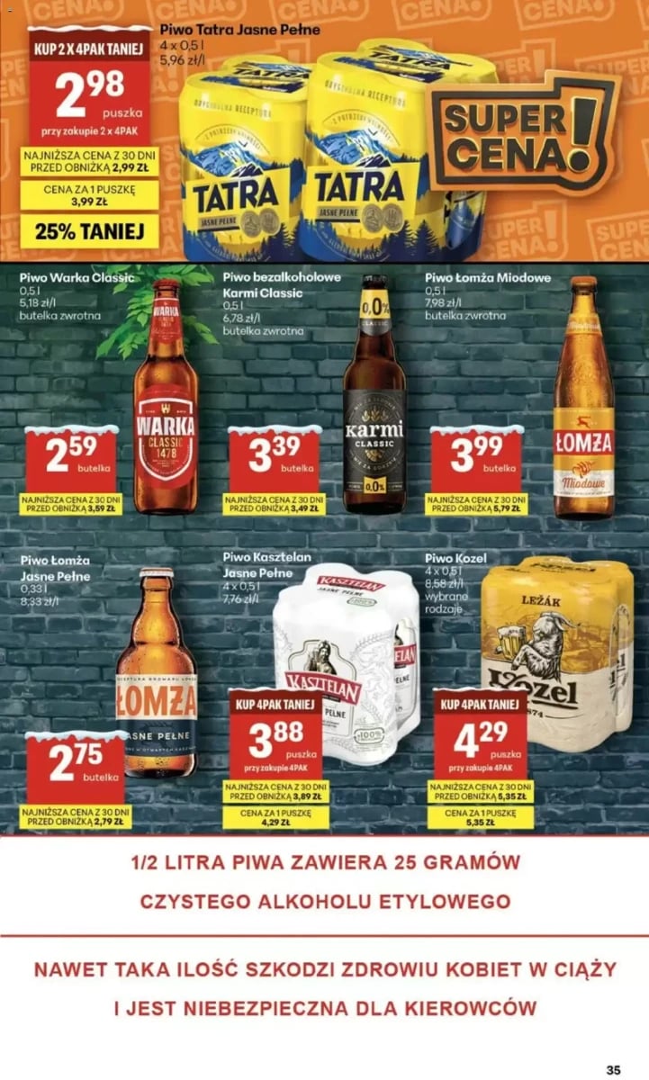 Strona 35 z gazetki Delikatesy Centrum