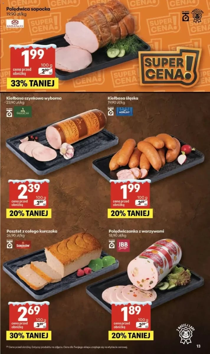 Strona 13 z gazetki Delikatesy Centrum