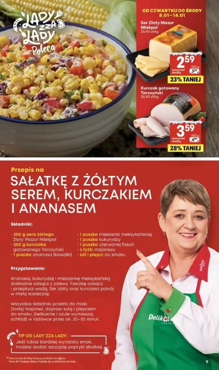 Strona 9 z gazetki Delikatesy Centrum