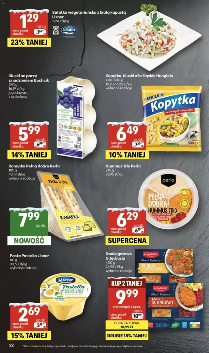 Strona 22 z gazetki Delikatesy Centrum