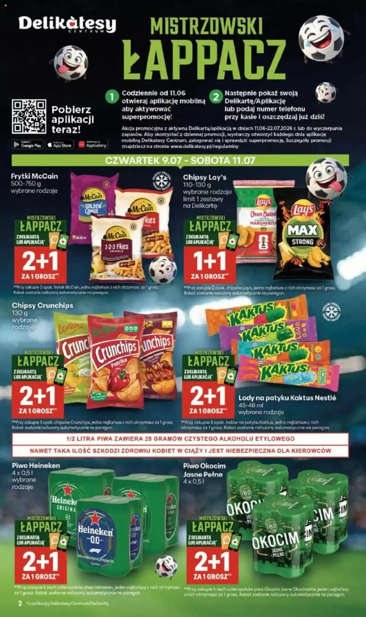 Strona 2 z gazetki Delikatesy Centrum