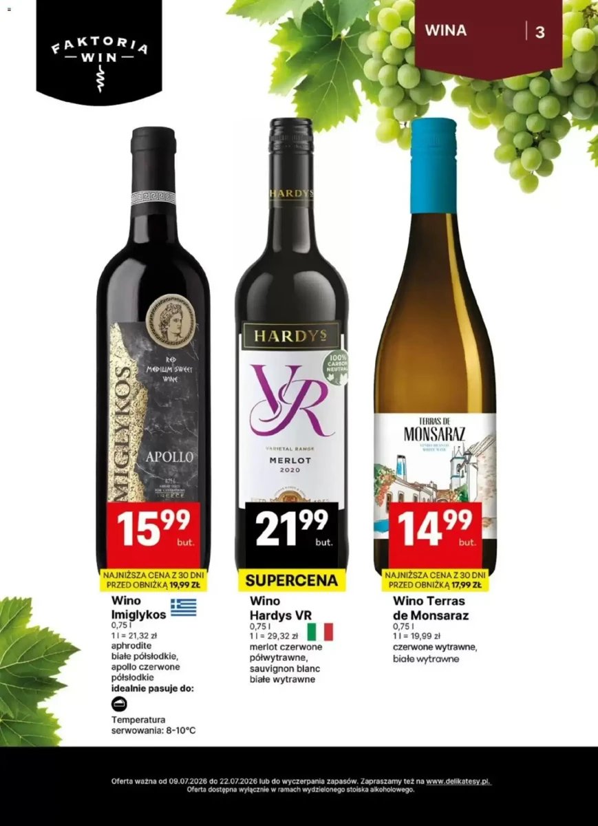 Strona 3 z gazetki Delikatesy Centrum