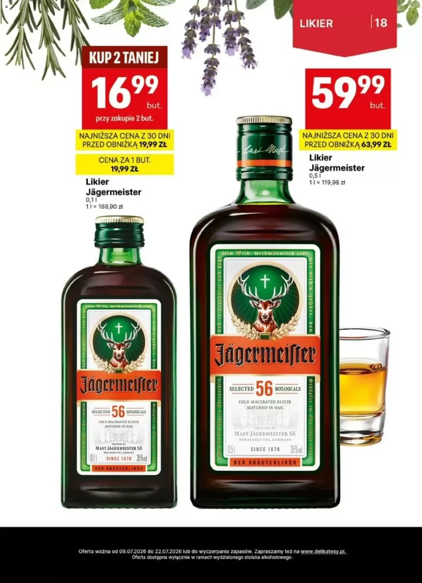 Strona 18 z gazetki Delikatesy Centrum