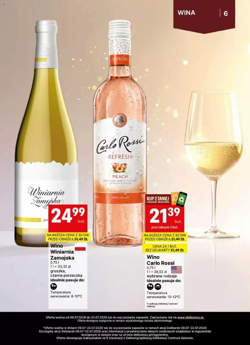 Strona 6 z gazetki Delikatesy Centrum