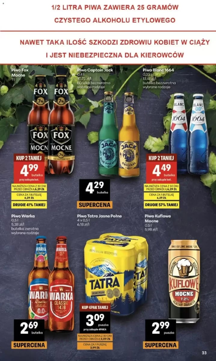 Strona 33 z gazetki Delikatesy Centrum