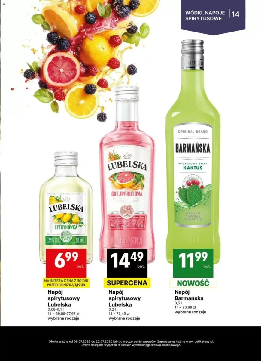 Strona 14 z gazetki Delikatesy Centrum
