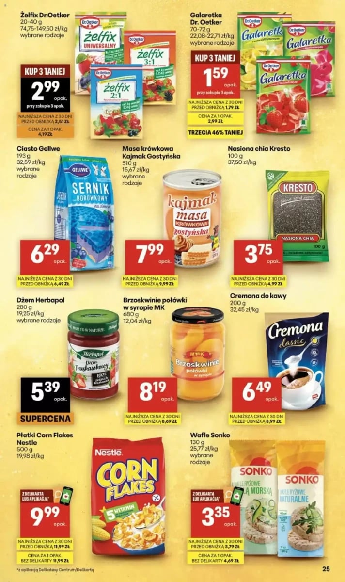 Strona 25 z gazetki Delikatesy Centrum
