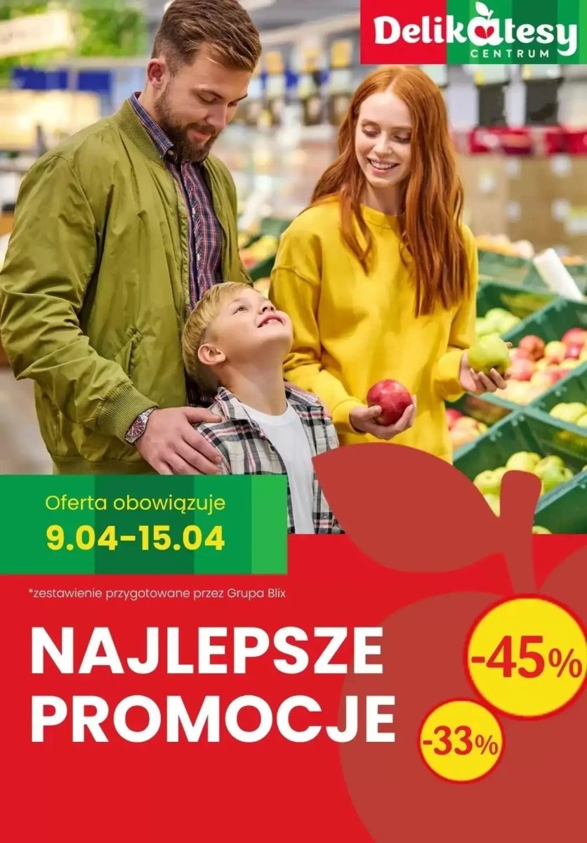 Strona 1 z gazetki Delikatesy Centrum