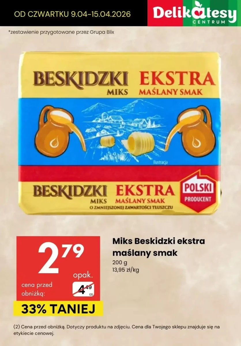 Strona 2 z gazetki Delikatesy Centrum