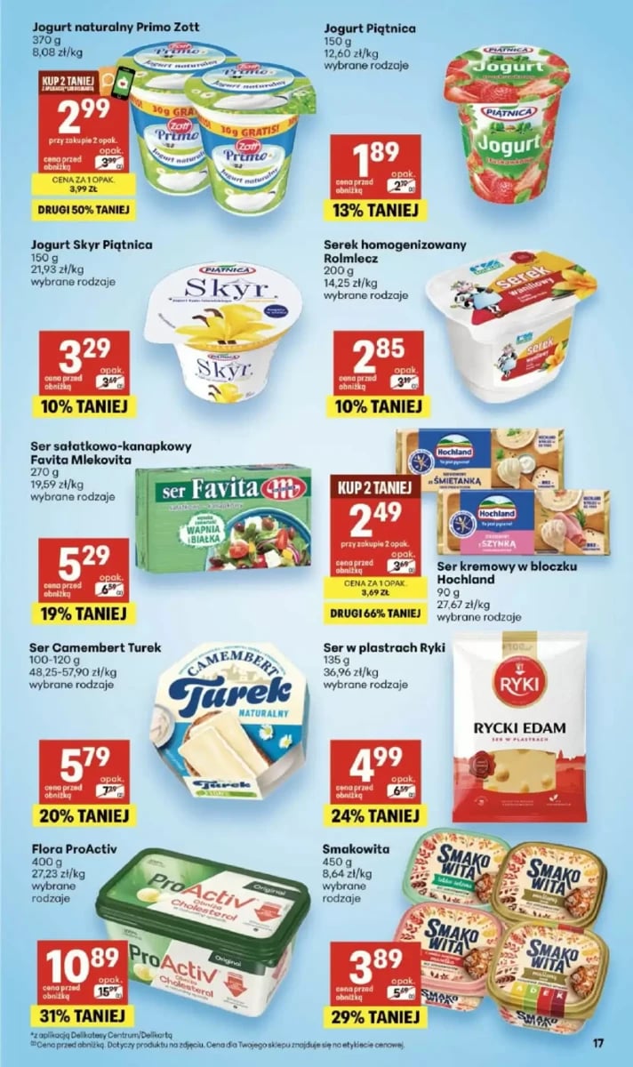 Strona 17 z gazetki Delikatesy Centrum