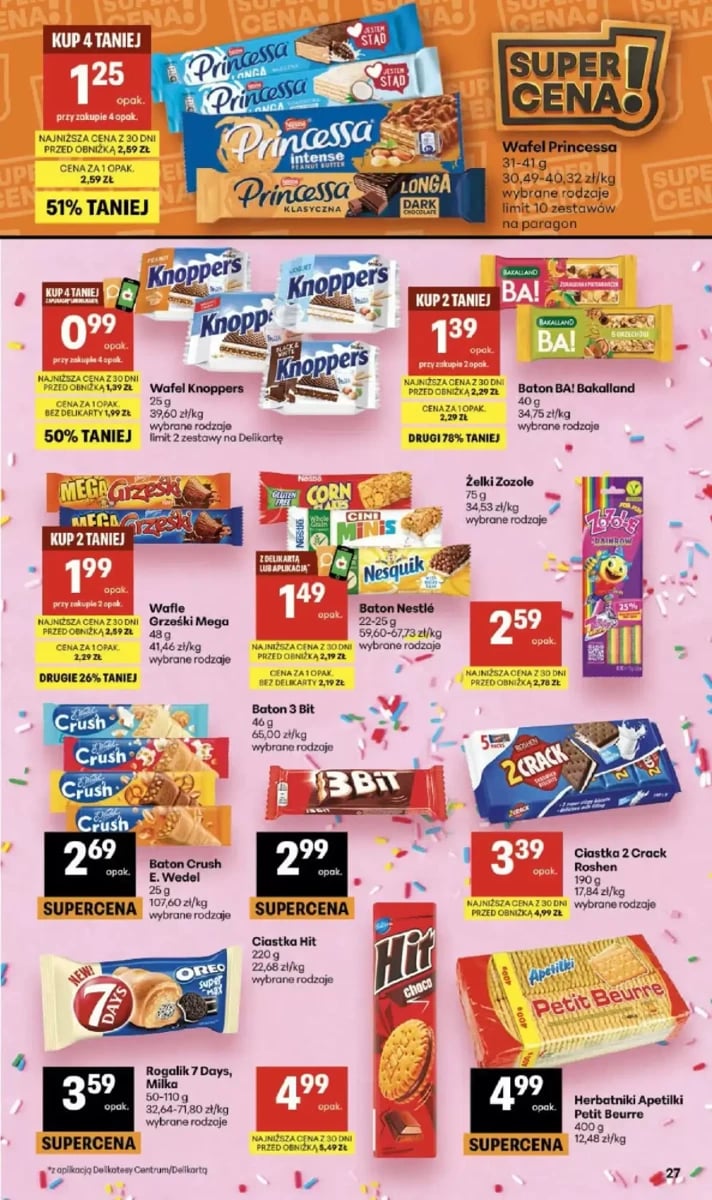 Strona 27 z gazetki Delikatesy Centrum