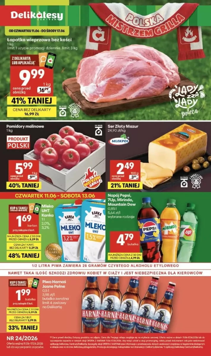 Strona 1 z gazetki Delikatesy Centrum