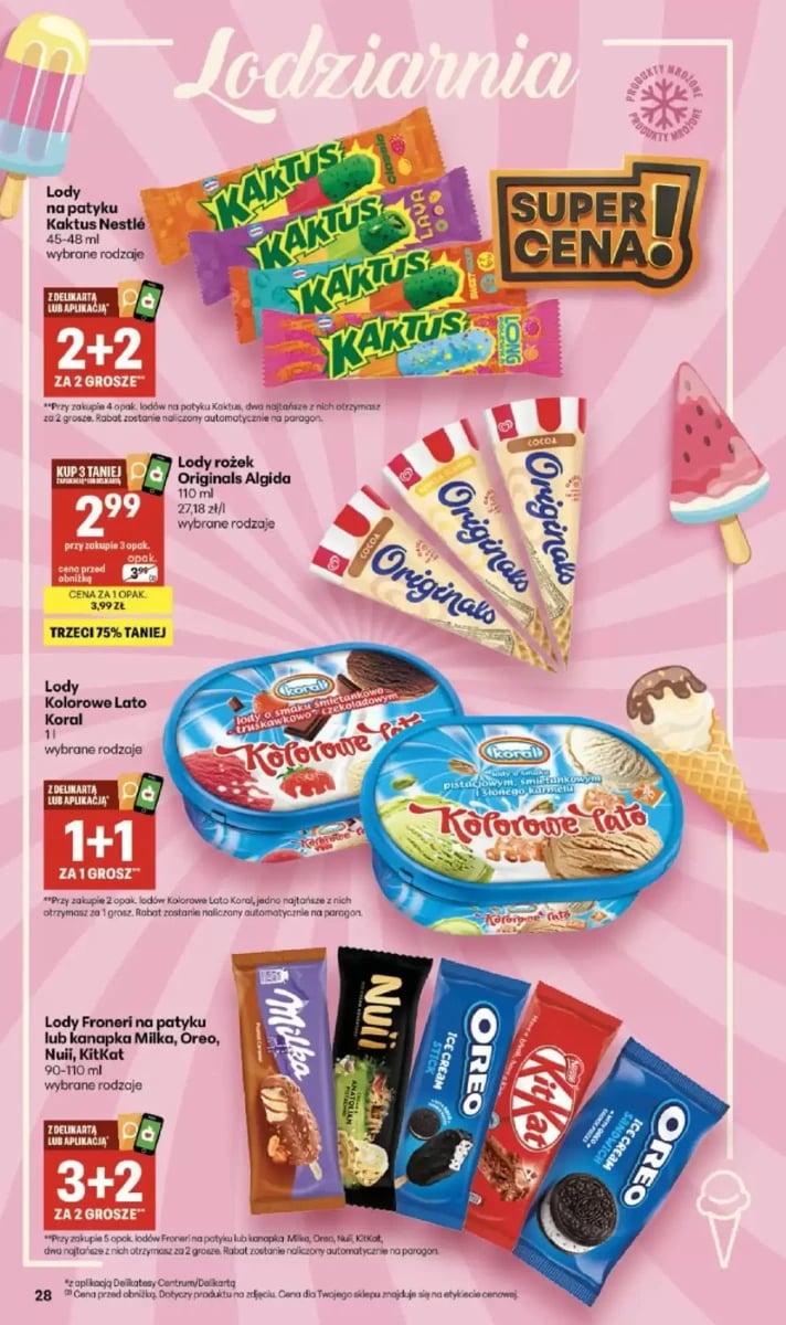 Strona 28 z gazetki Delikatesy Centrum