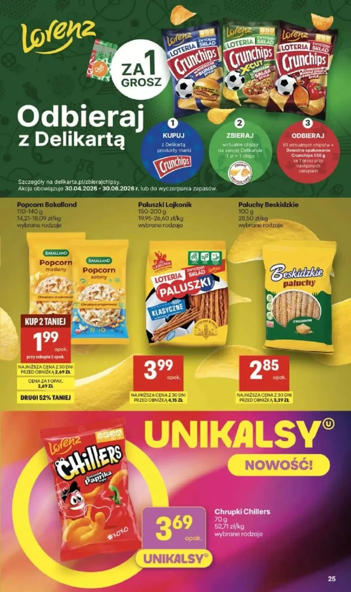 Strona 25 z gazetki Delikatesy Centrum