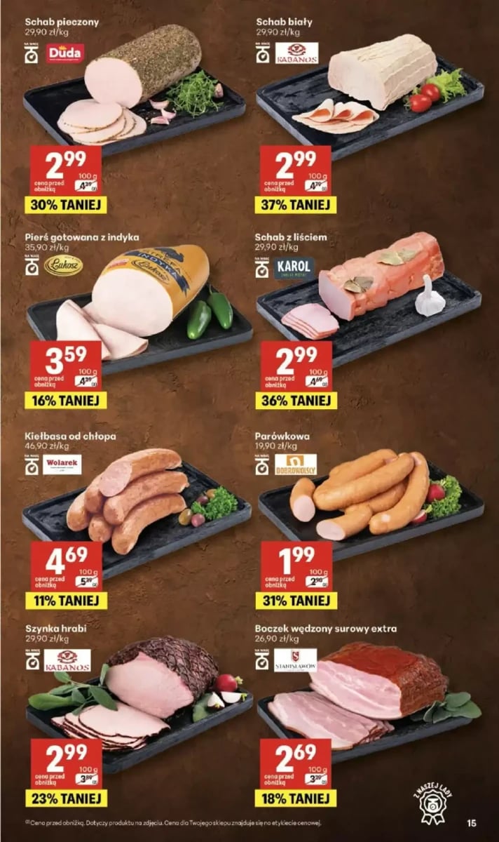 Strona 15 z gazetki Delikatesy Centrum