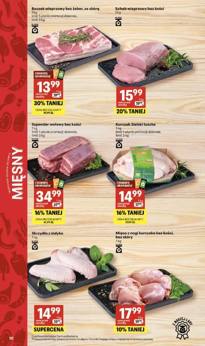 Strona 10 z gazetki Delikatesy Centrum