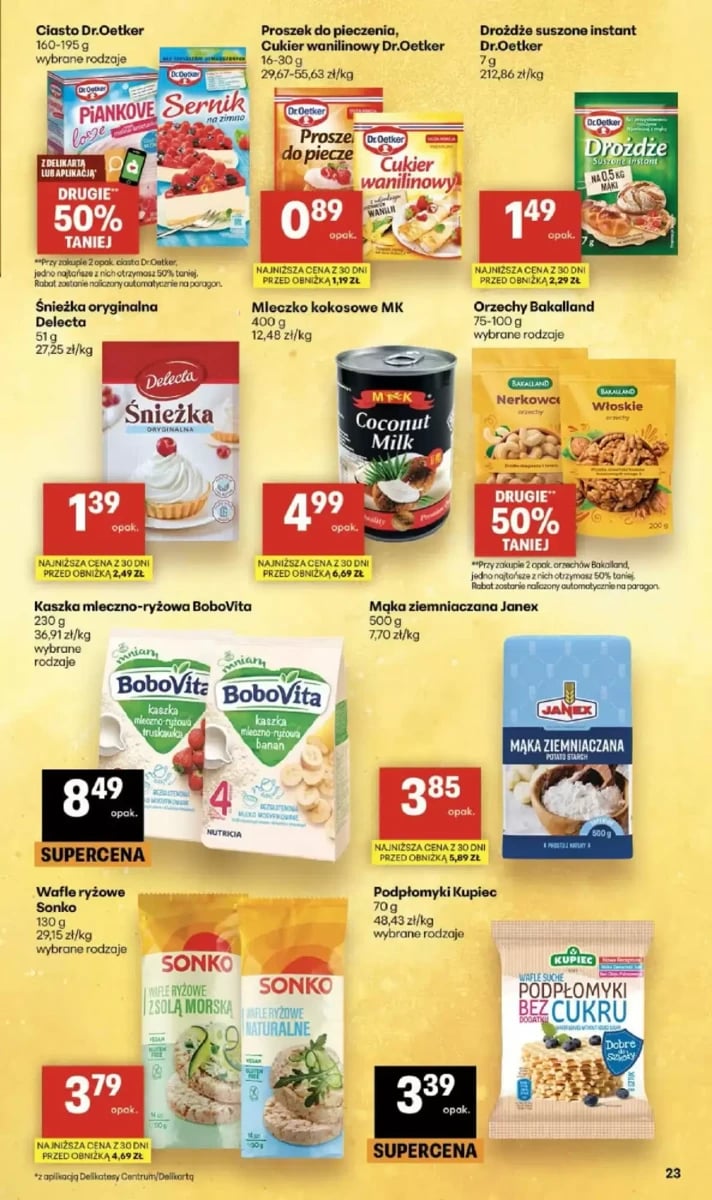 Strona 23 z gazetki Delikatesy Centrum