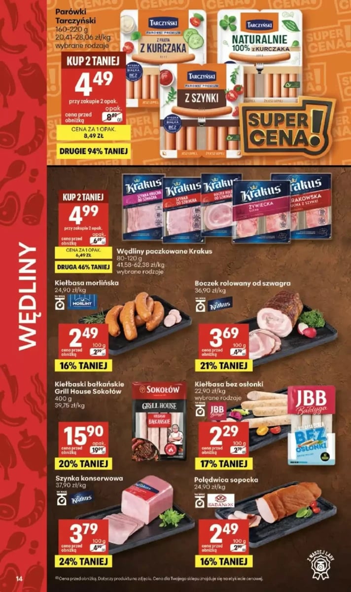 Strona 14 z gazetki Delikatesy Centrum