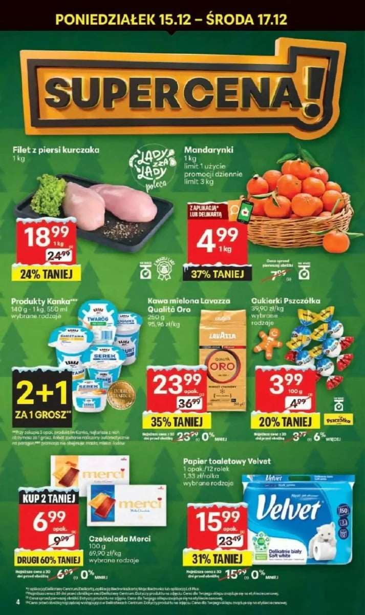 Strona 4 z gazetki Delikatesy Centrum