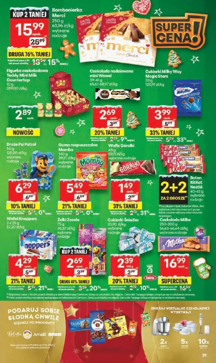 Strona 29 z gazetki Delikatesy Centrum