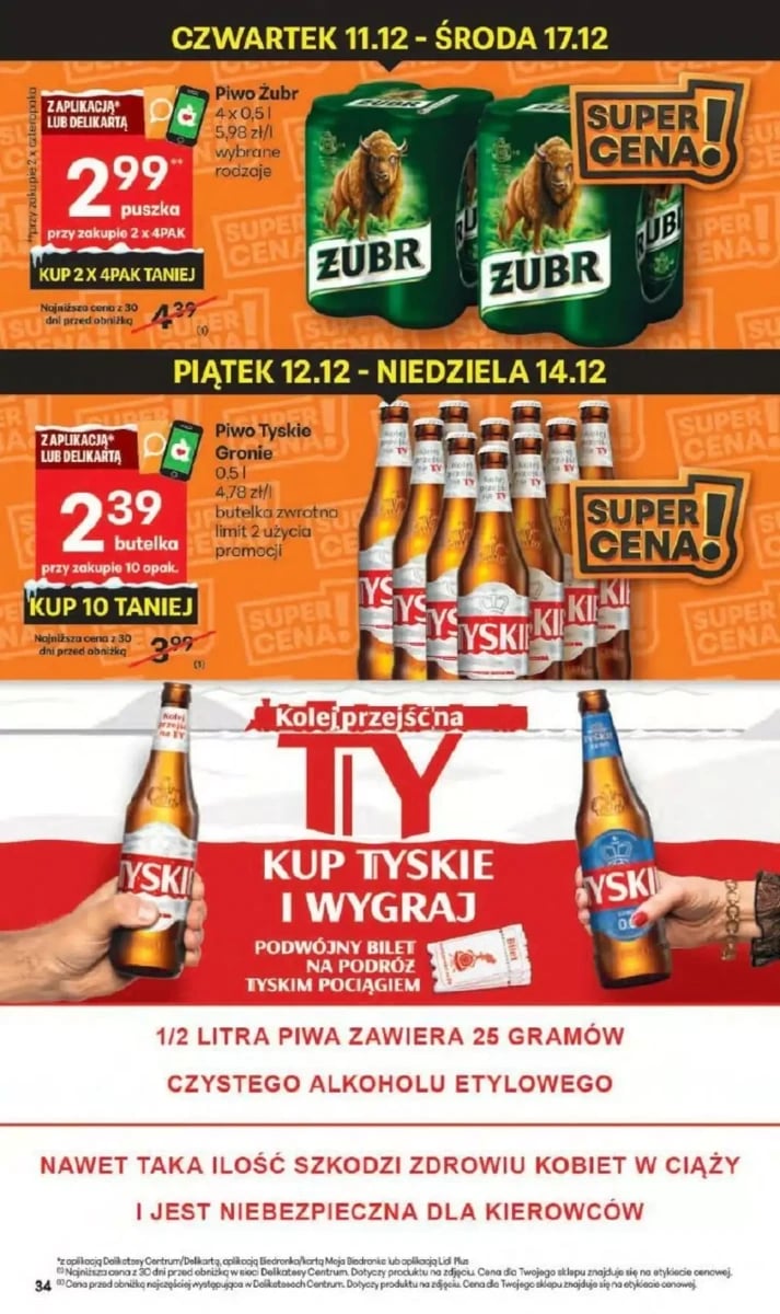 Strona 34 z gazetki Delikatesy Centrum