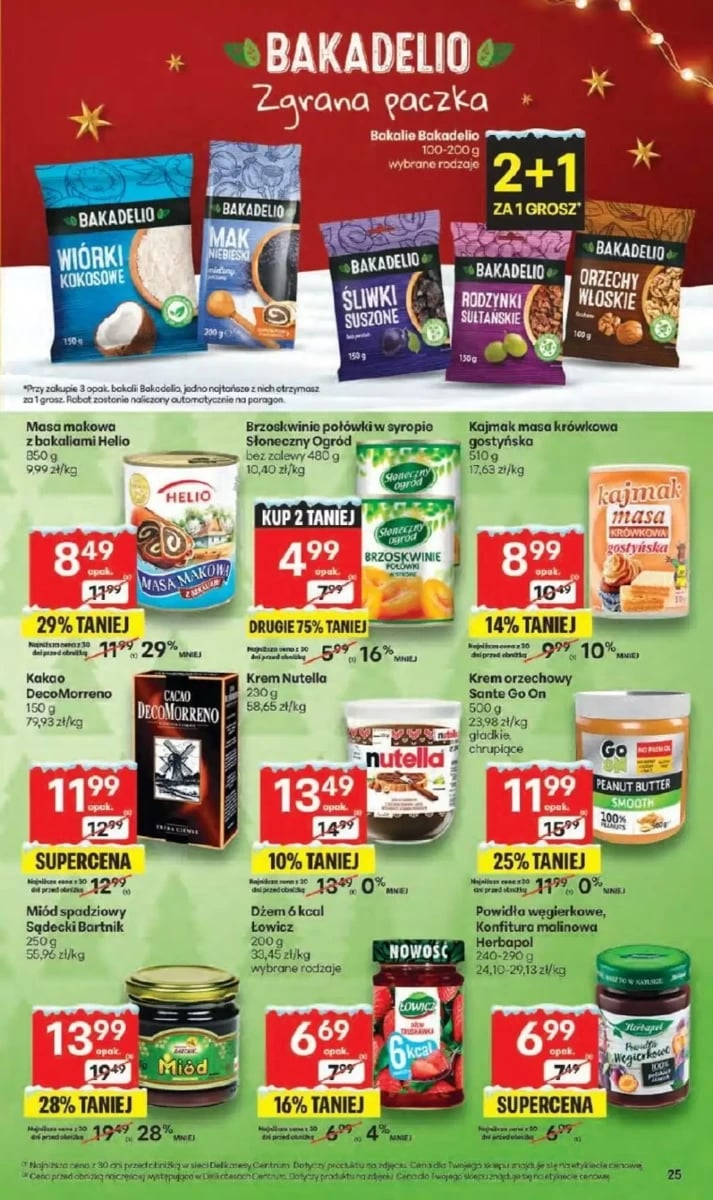 Strona 25 z gazetki Delikatesy Centrum