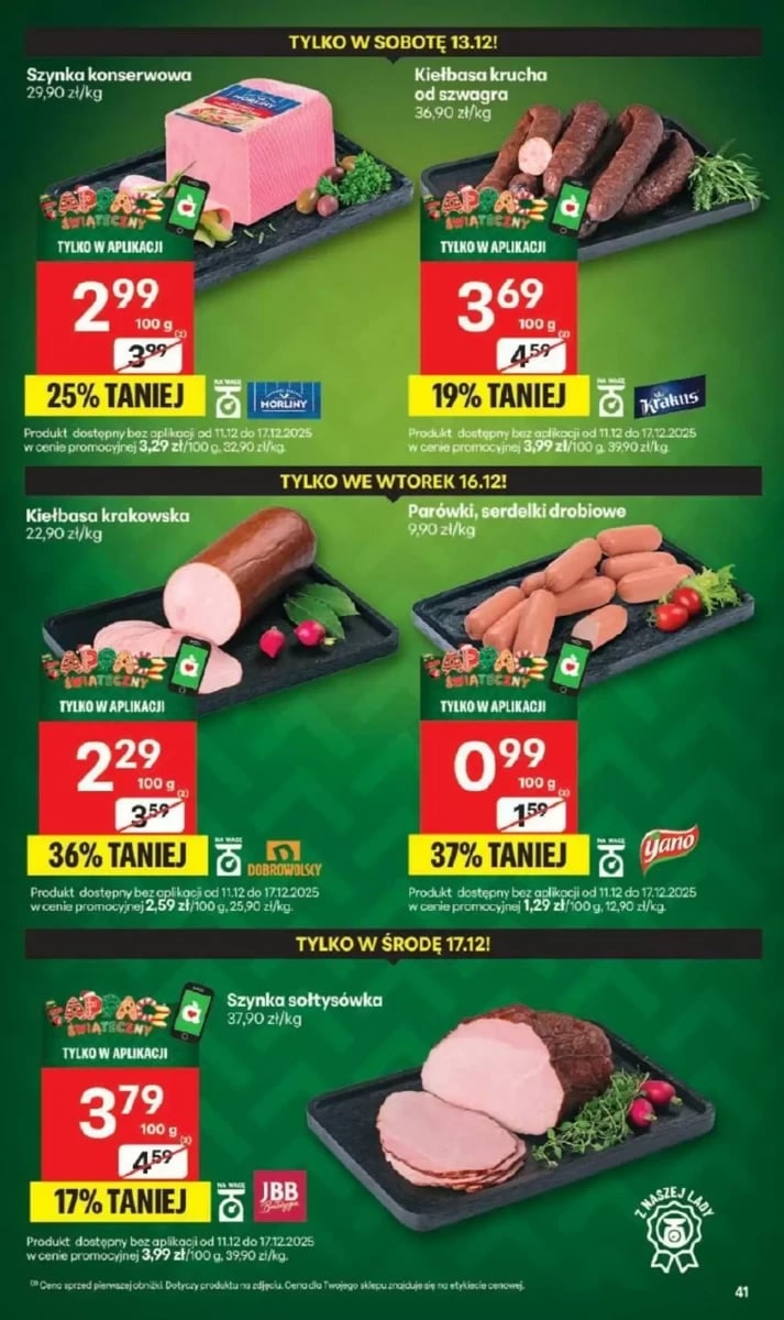 Strona 41 z gazetki Delikatesy Centrum