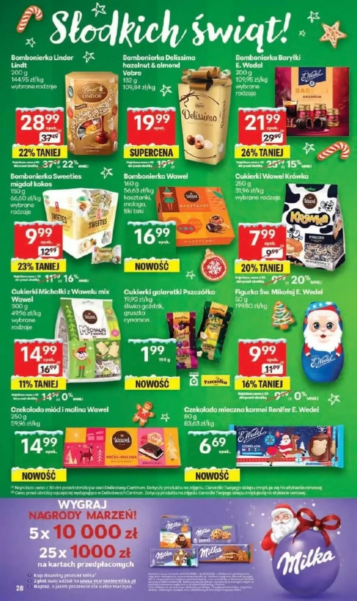 Strona 28 z gazetki Delikatesy Centrum