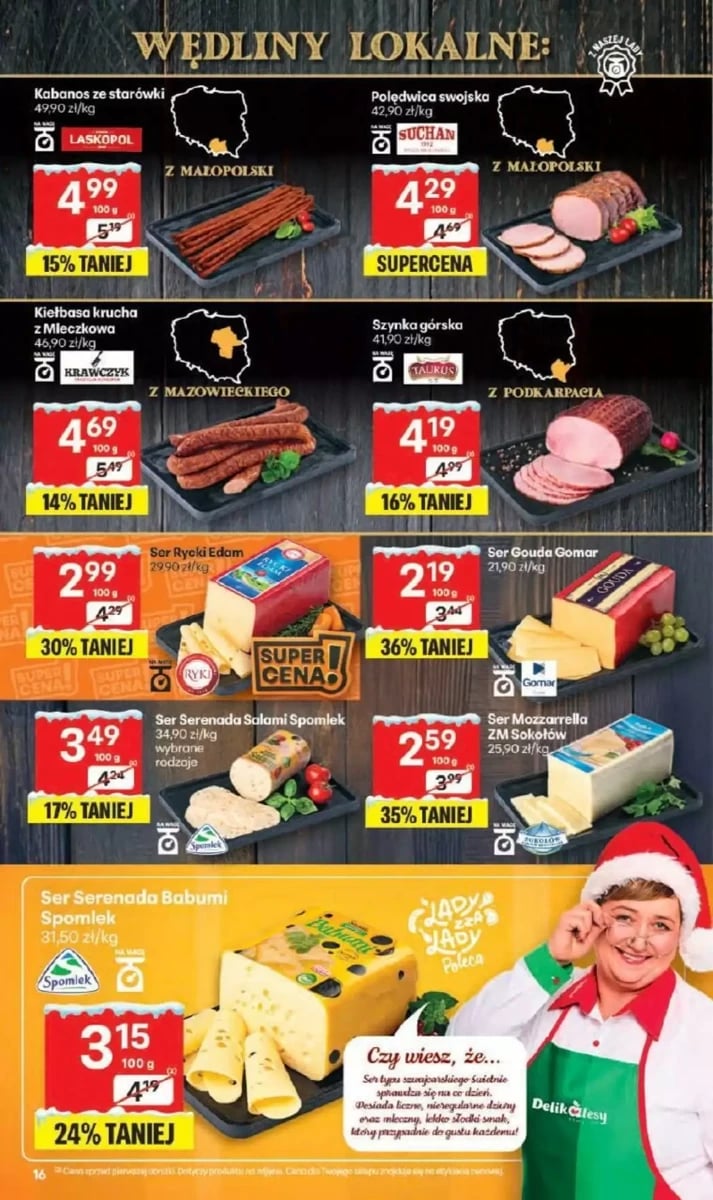 Strona 16 z gazetki Delikatesy Centrum