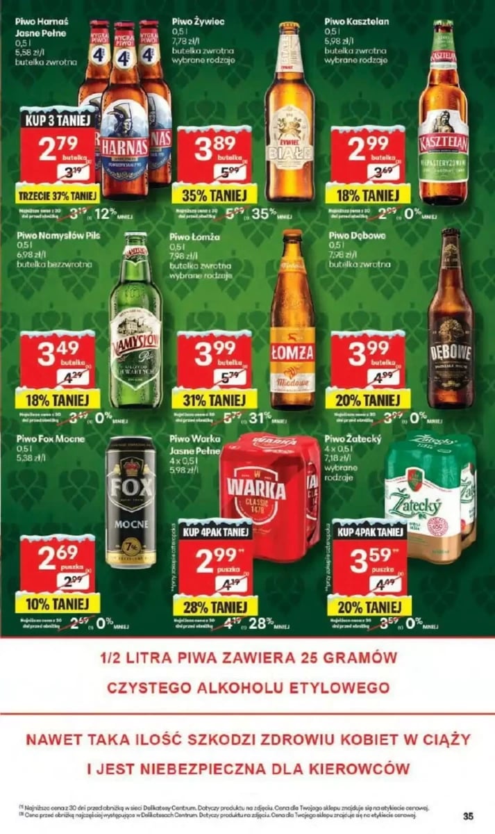 Strona 35 z gazetki Delikatesy Centrum