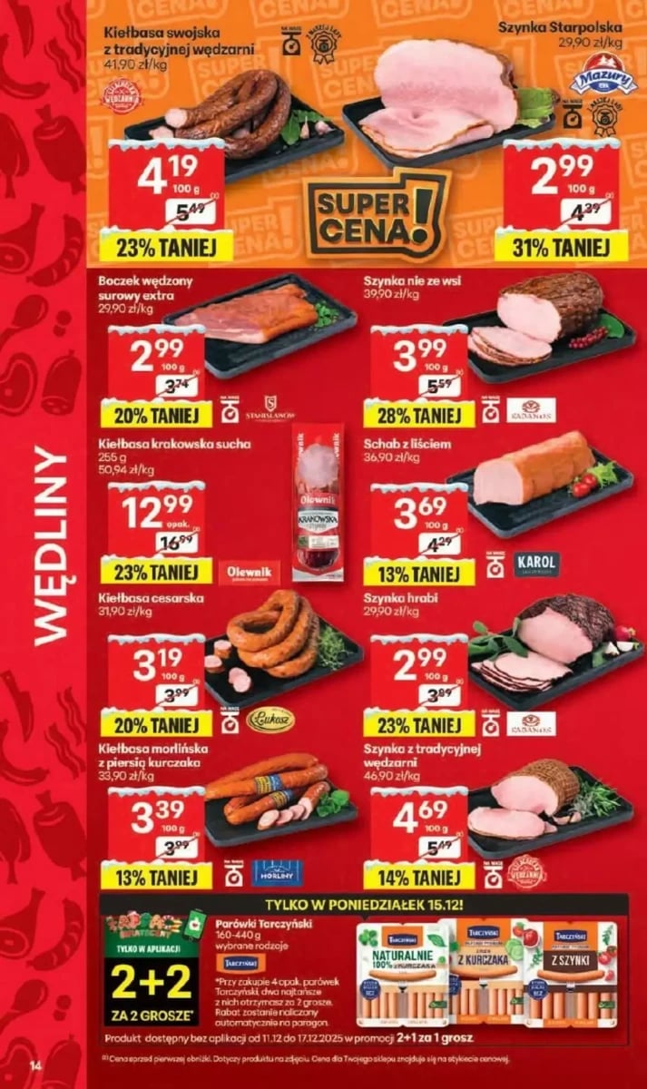 Strona 14 z gazetki Delikatesy Centrum