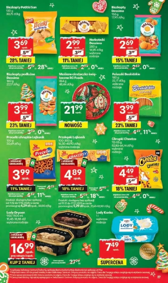 Strona 27 z gazetki Delikatesy Centrum