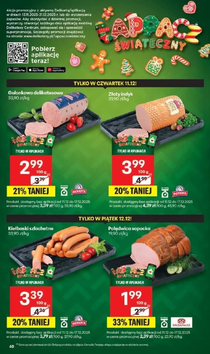 Strona 40 z gazetki Delikatesy Centrum