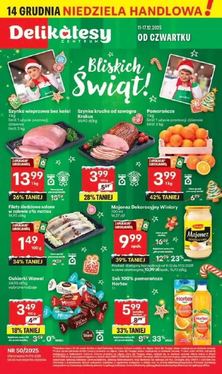 Strona 1 z gazetki Delikatesy Centrum