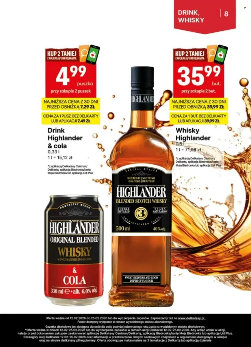 Strona 8 z gazetki Delikatesy Centrum