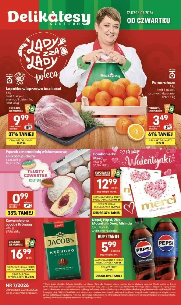 Strona 1 z gazetki Delikatesy Centrum