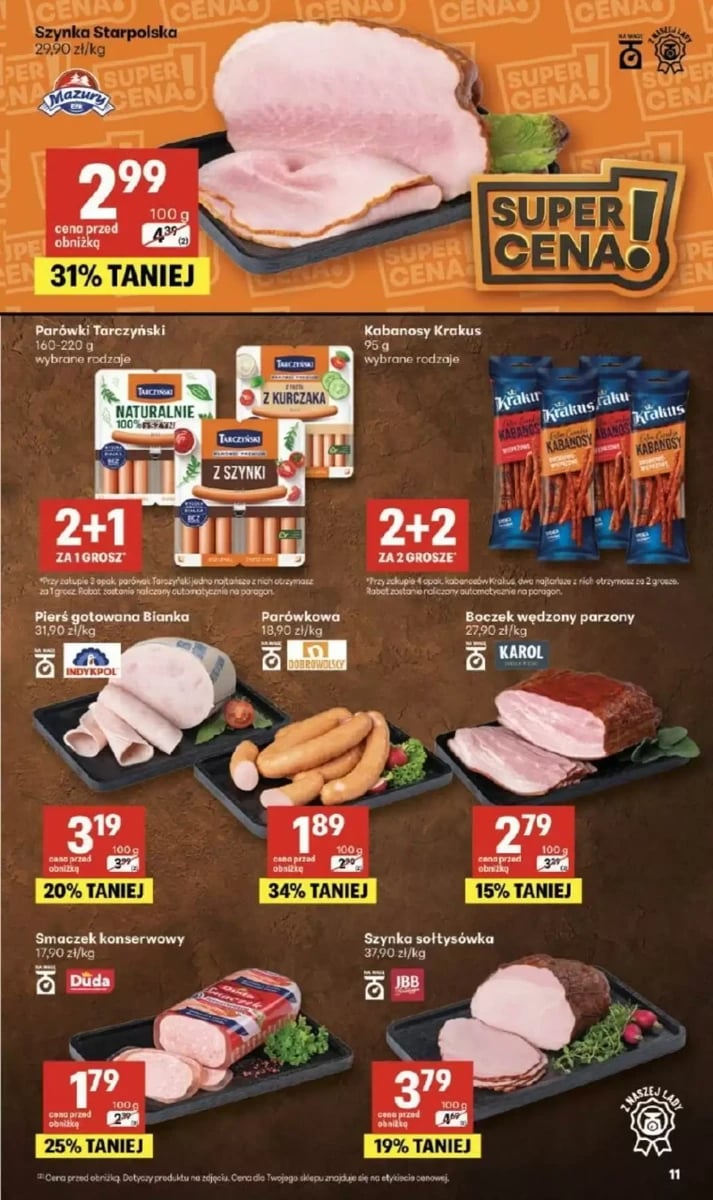Strona 11 z gazetki Delikatesy Centrum