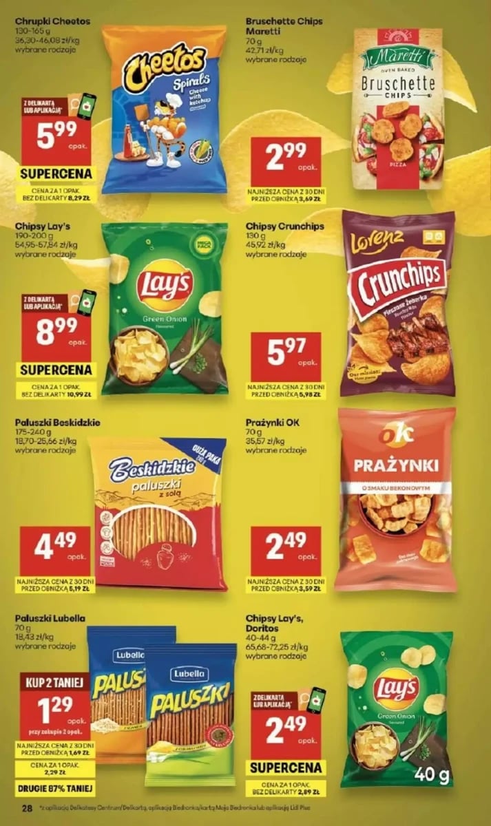 Strona 28 z gazetki Delikatesy Centrum