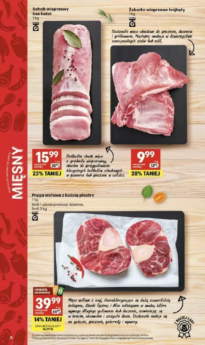Strona 8 z gazetki Delikatesy Centrum