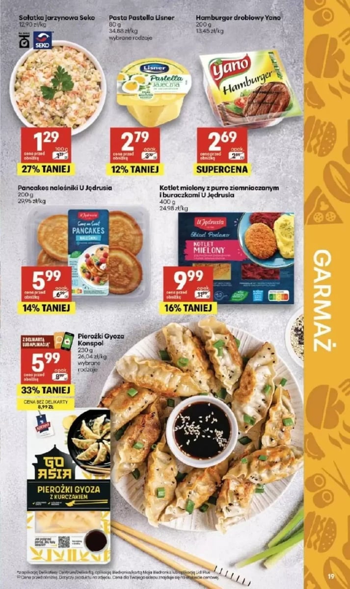 Strona 19 z gazetki Delikatesy Centrum