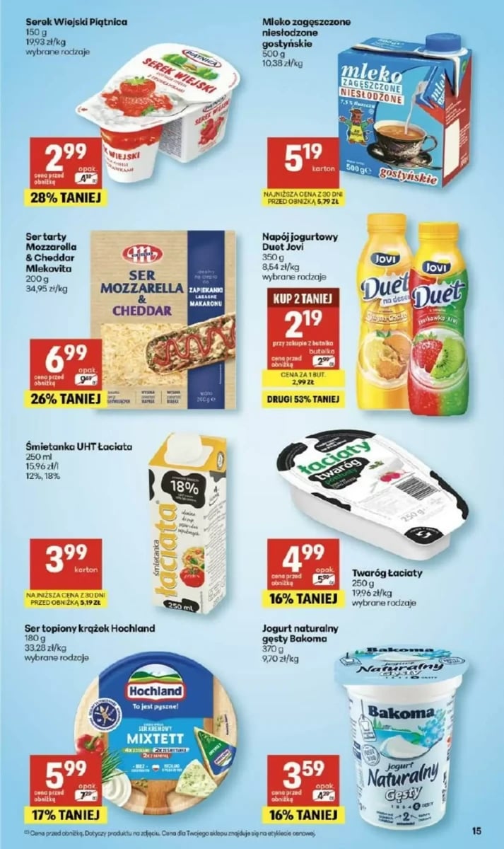 Strona 15 z gazetki Delikatesy Centrum