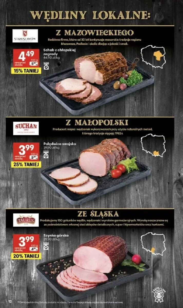 Strona 12 z gazetki Delikatesy Centrum