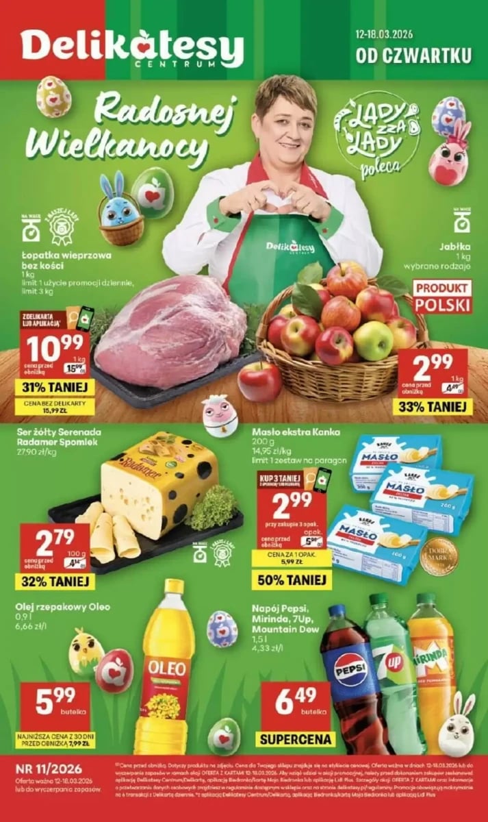 Strona 1 z gazetki Delikatesy Centrum