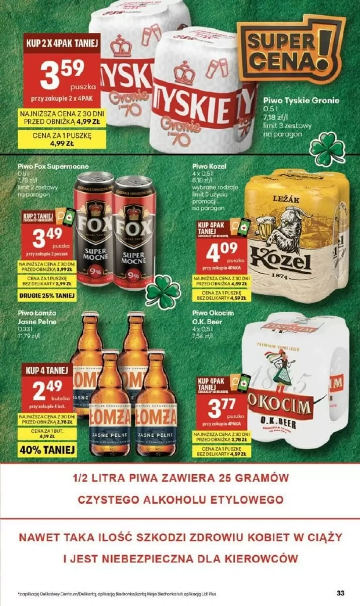 Strona 33 z gazetki Delikatesy Centrum