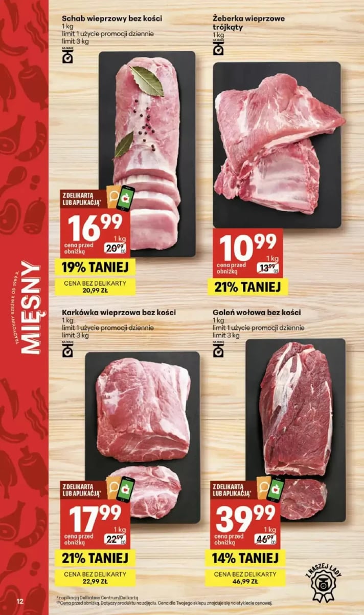 Strona 12 z gazetki Delikatesy Centrum