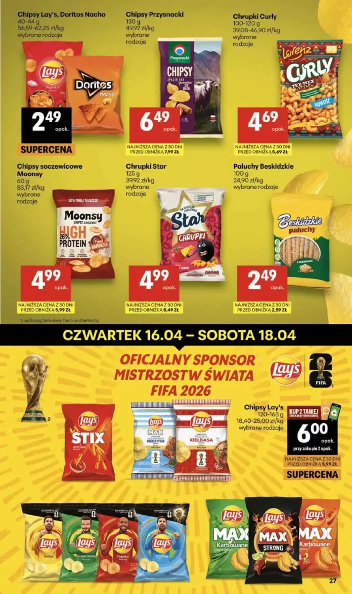 Strona 27 z gazetki Delikatesy Centrum