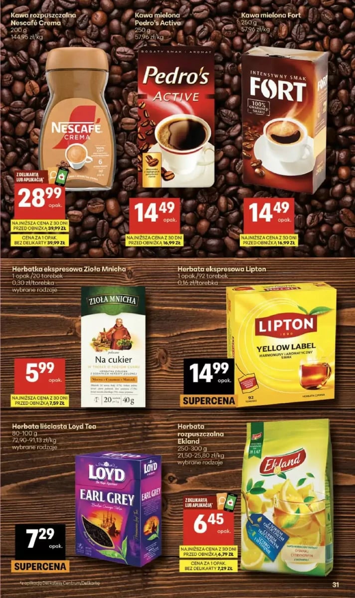 Strona 31 z gazetki Delikatesy Centrum