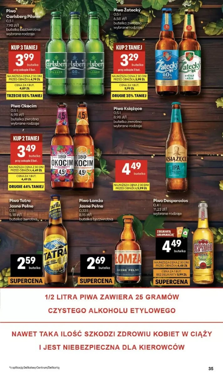 Strona 35 z gazetki Delikatesy Centrum