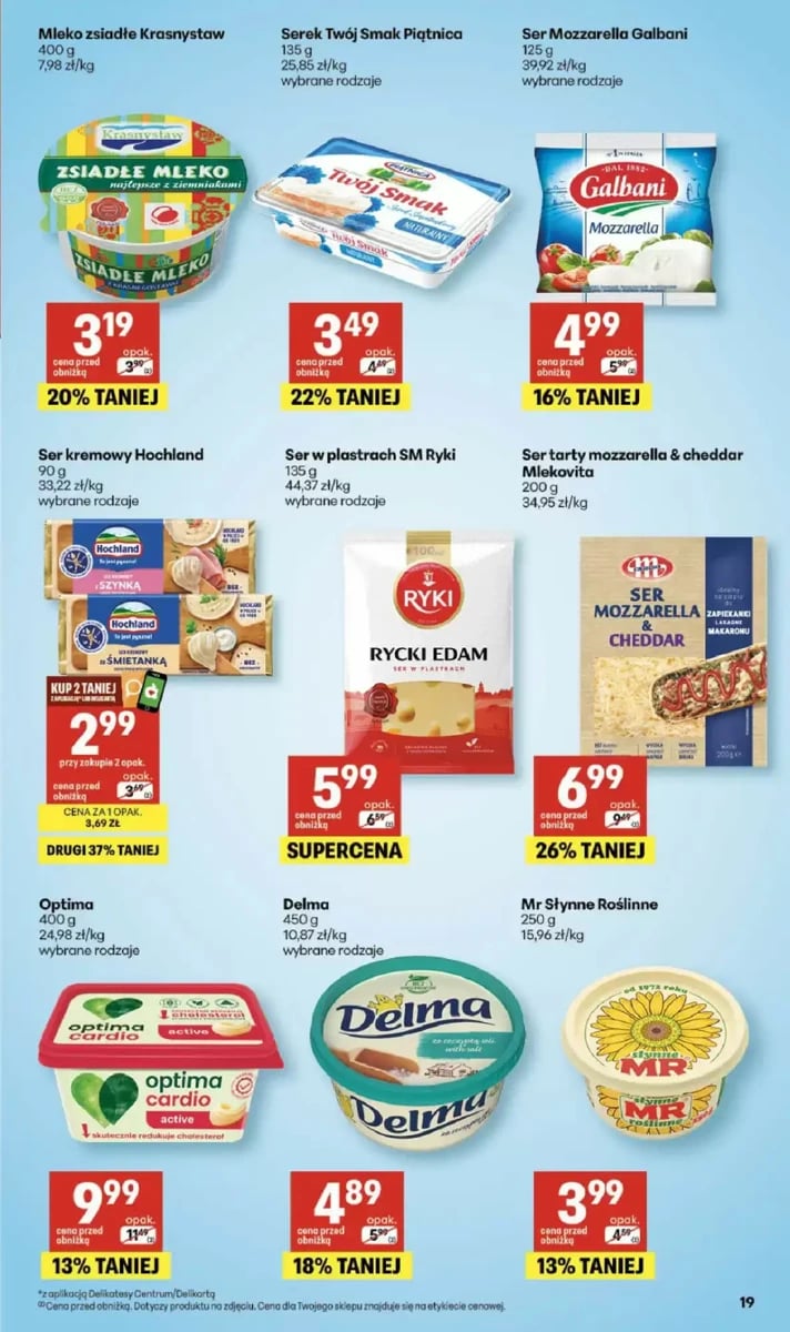 Strona 19 z gazetki Delikatesy Centrum